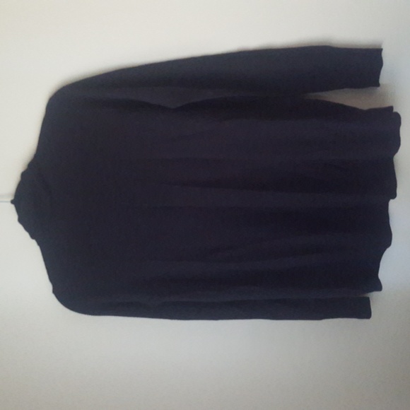 Reitmans Black Open Front Cardigan, Size Small - Picture 5 of 10